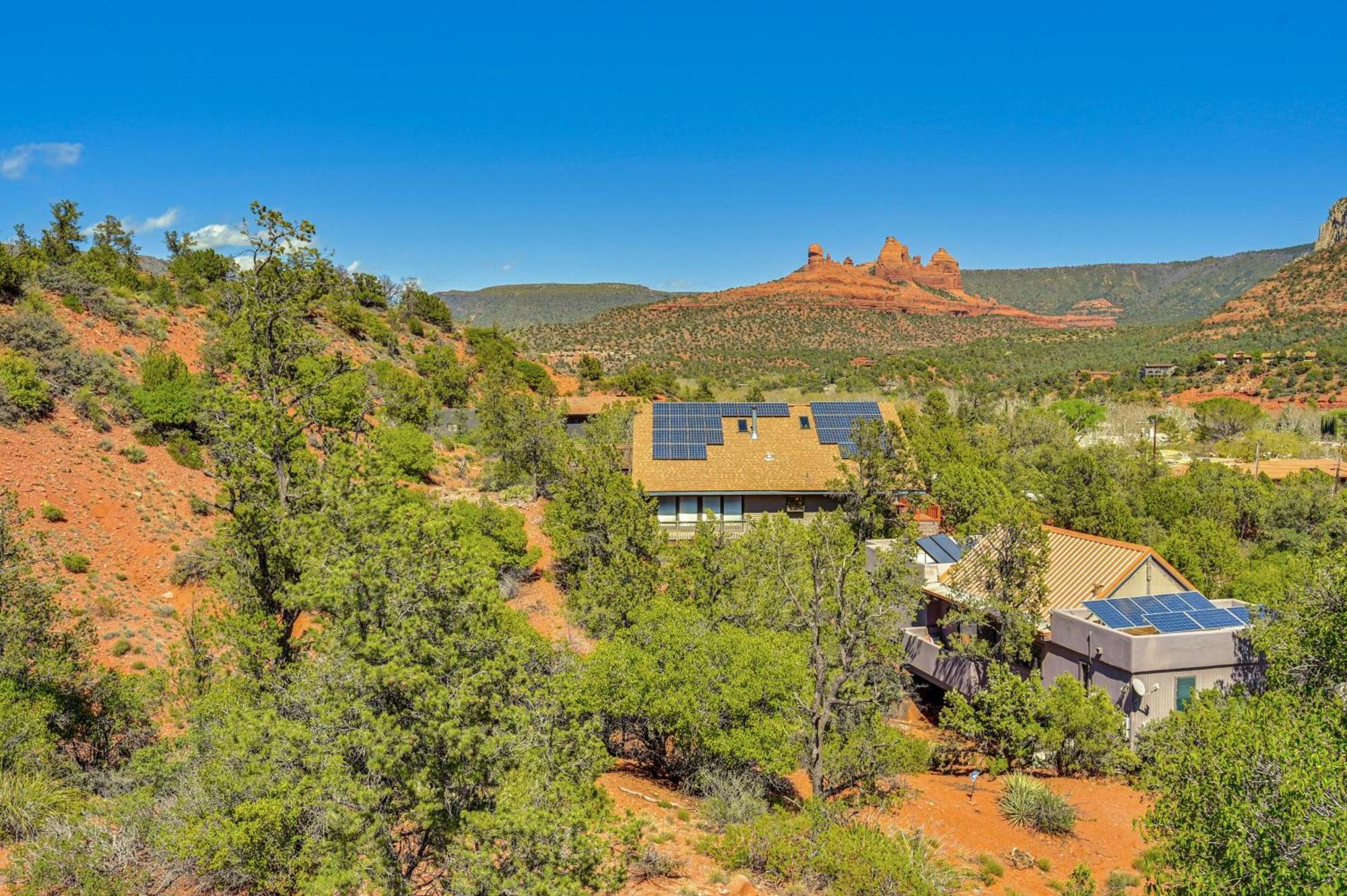 Sedona Red Rock Retreat Walk To Hiking Trails! Villa Exterior photo